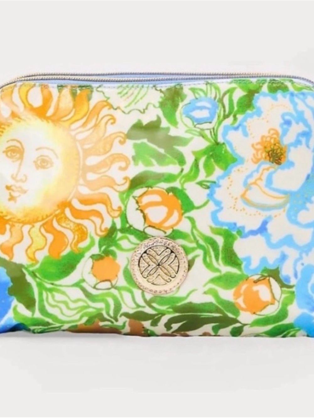 NWT Lilly Pulitzer Travel Pouch in Rutabaga Symphony